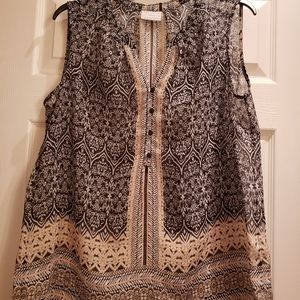 LIZ CLAIBORNE sleeveless blouss
